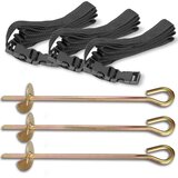  Set od 3 sidra za montažu vrtnog trampolina | shoptok.hr