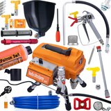 Rosfix Agregat malarski Tornado RT4 UltraSpray 3000W 22MPA 3,2L/min+5X filtr 60+zbiornik 6l+filtr ompy+gniazdo do montażu+dysza 519+513+płyn, (5000137354) | Shoptok.si