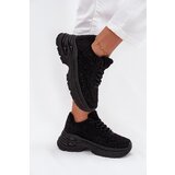 Boto Ladies Sneakers With Rhinestones And Sheepskin Black Zarika Cene