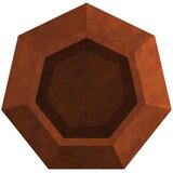  Sadilica Rđa 50 x 50 x 40 cm Čelik otporan na vremenske uvjete | Eponuda.com