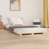  Okvir za krevet 100 x 200 cm od masivne borovine | shoptok.hr