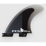 FCS II Reactor PC Medium Tri Retail Fin Set black | shoptok.hr