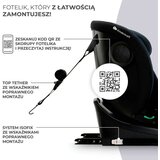 Kinderkraft Avtosedež i-size 40-150 cm i-Grow black | Shoptok.si