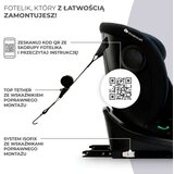 Kinderkraft dječja autosjedalica s isofix bazom i-grow™ i-size 0+/1/2/3 (40-150 cm) black | shoptok.hr