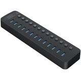 Orico MULTIFUNKCIJSKI HUB 13X USB-A 3.0 ZA PRENOSNIK S STIKALI, (5000303874) | Shoptok.si