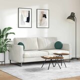  Jastučići za sjedenje 2 pcs Tamnozelena Ø30 x 13 cm Baršun | Eponuda.ba