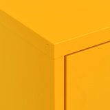 Ormarić za pohranu boja senfa 80 x 35 x 101,5 cm čelični | shoptok.hr