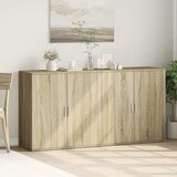  Komoda 2 kom sonoma hrast 79x38x80 cm od konstruiranog drva | shoptok.hr
