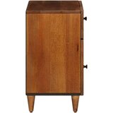  Nočna omarica Rjava 50 x 33 x 60 cm Masiven les manga, (5000107114) | Shoptok.si