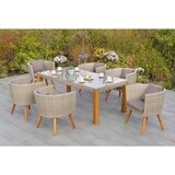 Gardenson VRTNA GARNITURA IMPERIA aluminij rjava, bež Cene