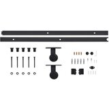  Drsna vrata s kompletom vodil 95x210 cm trdna borovina, (20998584) | Shoptok.si