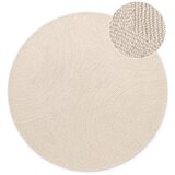 Hanse Home Ročno tkana volnena okrogla preproga v svetli naravni barvi ø 120 cm Eleni Natural White – | Shoptok.si