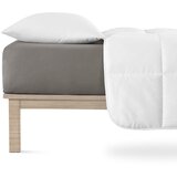 Andrea Simone Tamno siva plahta s gumom od jerseya 160x200 cm Boxspring – Cijene