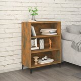  Komoda boja dimljenog hrasta 69,5x32,5x90 cm konstruirano drvo | shoptok.hr