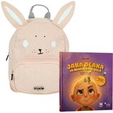 Trixie otroški nahrbtnik mrs. rabbit + slikanica jaka dlaka in kranjska čebela | Shoptok.si