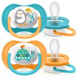 Avent tolažilna duda - silikon Ultra air 6 - 18 m 2/1 SCF080/07 | Shoptok.si
