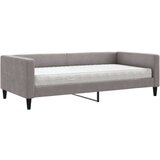  Dnevni krevet s madracem smeđesivi 100 x 200 cm od tkanine | shoptok.hr