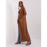 Wool Fashion Italia Cardigan-AT-SW-2395.30-Brown | Shoptok.si