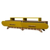 Hanah home TV polica Flora Walnut Yellow | ePonuda.com