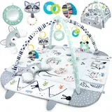 Interaktivni izobraževalni mat 110 x 100 cm ricokids zajec, (21400469)
