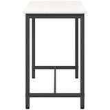  Stol Bijelo 100 x 50 x 77 cm Inženjerska drva i čelik | shoptok.hr