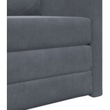 SOFA na podu Single Convertible Velur 74x77x81 cm Tamno siva | shoptok.hr