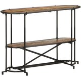 Maison Chic konzolna miza - miza ob steni 110x42x76 cm trden predelan les, (21785925) Cene