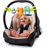 Bright Starts Tiger Bar viseća igračka kontrastnih boja s melodijom 0 m+ 1 kom | shoptok.hr