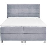 CARRYHOME POSTELJA Z VZMETNICO 140 cm x 200 cm , tekstil svetlo siva | Shoptok.si