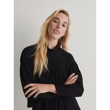 Reserved - Mini haljina s volanima - crno | shoptok.hr