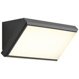 QAZQA Moderna zunanja stenska svetilka temno siva vklj. LED IP65 - Marek Cene