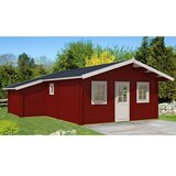 Male kuće Drvena kuća CERVINO 650 × 776 cm sa šindrom | shoptok.hr