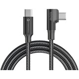 Kabel kutni USB C na USB C Forcell F-Energy QC4.0 PD 5A 100W 2 m - crni | Eponuda.ba