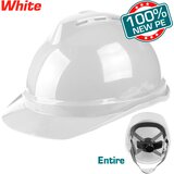 Total varnostna čelada 02 bela/ industrial (TSP2602) | Shoptok.si