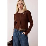 TRENDYOLMILLA ženski duks Twoaw26Hi00268, braon | Eponuda.com