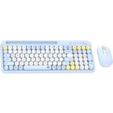  Combo mis tastatura wireless Fantech WK-899 GO mochi101 plava Cene