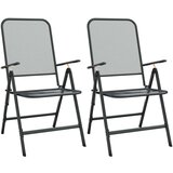 vidaXL 3-dijelni vrtni blagovaonski set antracit metalni mrežasti | shoptok.hr