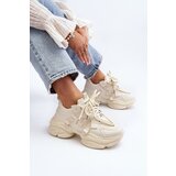 Boto Women's sneakers with chunky sole, beige Windamella | Shoptok.si