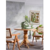 Hanah home roma - natural natural dining table & chairs set (4 pieces) | ePonuda.com