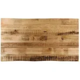 ploča sa živi rub 110x60x2,5cm masivno grubo drvo manga