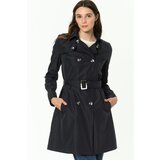 Dewberry Z6642 WOMEN'S TRENCH COAT-NAVY BLUE | shoptok.hr