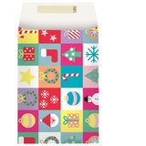  VREĆICE-KUVERTE UKRASNE STRIP NOVOGODIŠNJE 17,5X4X25CM PK10 STEWO 5239 25 | shoptok.hr