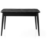 Hanah home Crea - 2941 Black Extendable Dining Table | ePonuda.com