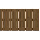 Zidno uzglavlje boja meda 108 x 3 x 60 cm od masivne borovine | Eponuda.com