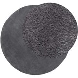  Preproga HUARTE s kratkimi vlakni mehka pralna antracit Ø 80 cm | Shoptok.si