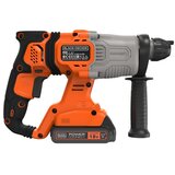 Black & Decker AKU UDARNA BUŠILICA 18V, SDS+2 X 2,5 AH BATERIJA BCD900E2K | shoptok.hr