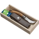 Opinel mushroom knife oak handle w. brush + pencil case & sheath | shoptok.hr