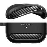 Spigen RUGGED ARMOR OVITEK ZA APPLE AIRPODS PRO 1/2 MAT ČRNA, (22006172) Cene