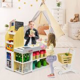  Igralni komplet supermarketa z nakupovalnim vozičkom, igra vlog trgovina | Shoptok.si