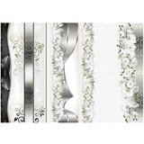  Tapeta - Parade of orchids in shades of gray 100x70 | shoptok.hr
